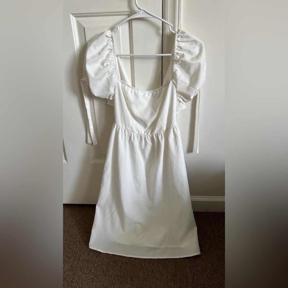 White Mini Dress